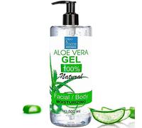 Gel de Aloe Vera Puro 100% Natural | Hidratante y Regenerador de Cabello y Piel | Fórmula Vegana y Cruelty-Free | Ideal para Post-Depilación y After Sun 500 ml