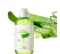 Gel De Aloe Vera Puro - Ideal Para Cara, Cabello, Quemaduras Solares, Post-Depilación Y Todo Tipo De Piel - Gel Natural Para Hidratar, Calmar Y Reparar La Piel, 200ml