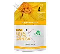 Gel de Arnica Forte Altamente Concentrada Arnica Extra Fuerte 100% Natural Gel Masaje Relajante Muscular, Circulacion Piernas Cansadas y Piernas Hinchadas - Formato Ahorro 2000 ml