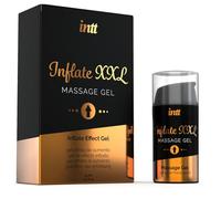 Gel de Aumento Inflate XXL Gel 15ml - Potenciador Estimulante Firmeza, Aroma a Canela, Comestible, Sensación de Volumen, Envase Práctico con Dosificador