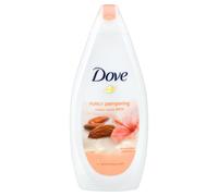 Gel de ba o en crema Dove Purely Pampering con hibisco, 500 ml, almendra blanca, 16,9 onzas l quidas