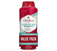 Gel de ba?o para hombre de Old Spice High Endurance Body Wash, paquete doble, Pure Sport, 547 ml cada uno