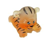 GEL DE BAÑO GEL DE DUCHA 35 ML MUÑECO PVC ANIMAL TIGRE NARANJA RAYAS