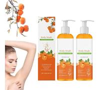 Gel De Baño, Gel Para Eliminar El Olor Corporal Femenino, Loción Limpiadora Para La Piel, Aroma Fresco, Elimina Los Olores Fuertes, Eliminador Del Olor Corporal De Las Axilas (2pcs)