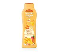 Tulipán Negro - Gel de Baño Tropical Mango 650 ml | Hidratación Profunda con Extracto de Mango Natural | Aroma Exótico y Duradero | Piel Suave, Hidratada y Revitalizada