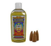 Gel de Baño Siete Potencias Africanas más 3 conos de incienso DoraZen