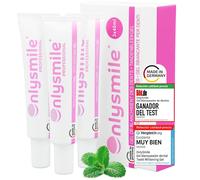 OnlySmile Pack de 3 Gel Blanqueador Dental Profesional- Producto Favorito 2024-2025 - Compatible con Férulas y LED - Blanqueamiento Dental: Dientes Blancos hasta 9 Tonos - Teeth Whitening Gel 120 ml