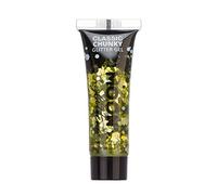 Gel de brillantina consistente clásica por Moon Glitter - 12ml - Dorado - Pintura Facial Brillante