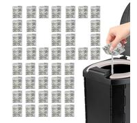 Gel de caca para inodoro portátil, gel absorbente de inodoro portátil, polvo de orinas de caca para bolsas para ir al baño, tratamiento de desodorización de caca para acampar al aire libre, 100paquete