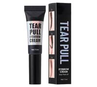 Gel de cejas - cera de peinado de cejas, tinte de cabello natural | Fórmula de conformación impermeable, efecto de volumen de larga duración, gel tintado para ropa al aire libre