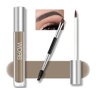 Gel de cejas resistente al agua para maquillaje de cejas de larga duración, semipermanente, líquido tintado con pincel, resistente al sudor, natural (rubio)