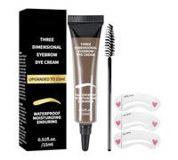 Gel de cejas, resistente al sudor, resistente al agua, herramienta de fijación de maquillaje con control de precisión, categoría de belleza, solución profesional de estilo para mujeres y niñas, madre
