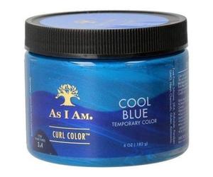Gel de color temporal AS I AM Cool Blue Curl Color (182 gr)