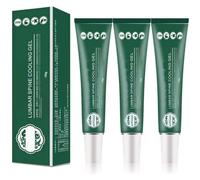 Gel de compresa fría lumbar, bálsamo refrescante natural para aliviar el dolor, gel refrescante para columna lumbar, para todo tipo de piel