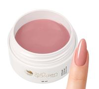 Gel de construcción UV Natural Nude Gel 30 ml - Gel de uñas de camuflaje - UV/LED gel de construcción para diseño de uñas y arte de uñas - Gel constructor