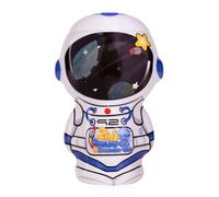 Gel de ducha 2 en 1 Accentra TAKE ME TO THE MOON para cuerpo y cabello - Gel de ducha y champú en botella de astronauta, diseño de astronauta, 400 ml, fragancia: océano, ideal como regalo para niños.