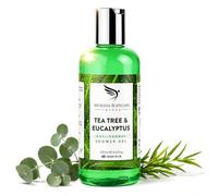 Gel de Ducha Aceite de Árbol de Té - Gel de Baño Para Hombre | Limpiador Natural Alivia Acné Mal Olor Tiña Pie de Atleta Hongos en Uñas | Suaviza Picor y Piel Seca | 250ml