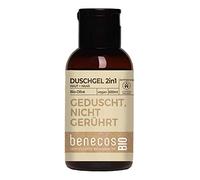 Gel de ducha Benecos Olive 2 en 1 para piel y cabello, tamaño mini, 50 ml