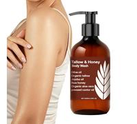 Gel De Ducha Butter Honey - Gel De Baño Nutritivo | Fórmula Hidratante Natural | 100 Ml De Limpieza, Calma La Piel Seca, Para Hombres Y Mujeres, Uso Diario Familiar, Cuidado Hidratante De La Pie