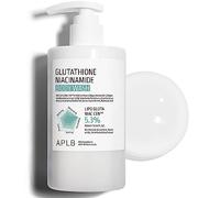 Gel de ducha con glutatión y niacinamida APLB | LIPO GLUTA NIAC CEN™ 5.3% 10.14 FL.OZ/Cuidado de la piel coreano, ingredientes suaves para la seguridad de tu piel, hidratación profunda de larga duraci