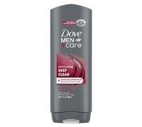 Gel de ducha Dove Men + Care de limpieza profunda para rostro y cuerpo, 532 ml