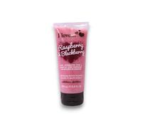 Gel de ducha exfoliante i love raspberry & blackberry, 200 ml, limpia