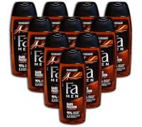 Gel de ducha Fa Men 2 en 1 para cuerpo y cabello, 10 unidades de 250 ml