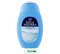 Gel de ducha Felce Azzurra, 16 unidades, aroma micelar/inconfundible Doccia Gel 250 ml + llavero Beni Culinari gratis