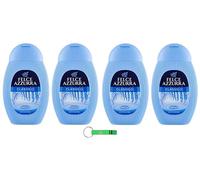 Gel de ducha Felce Azzurra Classico/Fragancia inconfundible Doccia Gel 250 ml + llavero Beni Culinari gratuito (4 unidades)