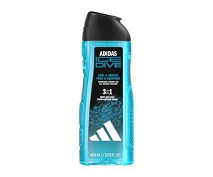 Gel de ducha - Ice Dive por Adidas for Men - Gel de ducha de 13.5 onzas