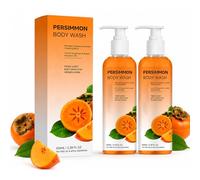 Gel de Ducha Kaki Desodorante Refrescante Gel de Ducha para Control del Olor Corporal, Gel de Ducha Kaki para controlar el olor corporal, Limpieza profunda e Hidratante, 100 ml (2)