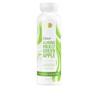 Gel de ducha limpiador corporal Dove Plant Milk con leche de almendras y manzana verde para una piel hidratada. Limpiador suave. Sin sulfatos ni