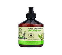 Gel de ducha natural relajante Oma Gertrude con extractos ecológicos de eucalipto y arándano azul | Gel de baño vegano con aroma fresco y limpieza suave | Certificado Cosmos Natural 500 ml
