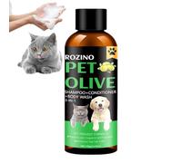 Gel de Ducha para Perros - Champú para Perros eliminador de olores | Spray para Perros de Larga duración para Limpieza, Cuidado e hidratación de Perros, 100 g Weiting