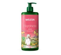 Weleda Gel de ducha cremoso Happiness – Pomelo, mandarina y lima – Natural y vegano – 750 ml