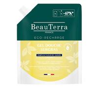 Gel de ducha supergraso BeauTerra aroma a flor de jazmín Eco-recambio 1L