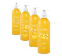 GEL DE DUCHA VITAMINA C.B3 NIACINAMIDA 400ML | Limpieza suave, piel fresca y perfumada, 94% ingredientes naturales, efecto glow de ZIAJA (Paquete de 4)