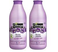 Gel de ducha y Baño de Leche Violeta 750 ml (Paquete de 2)