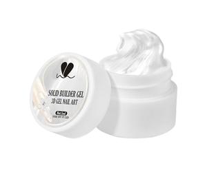 Gel de escultura de - Gel de 3D | Geles de sólidas | 5 ml de no pegajosas geles de escultura | Creador de manicura creativa para molduras de diseño Extensión de tallado para el hog
