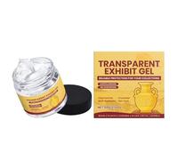 Gel De Exhibición - 60 G, De Gel Transparente Removible Para Exhibición | Pegamento Adhesivo De Masilla De Museo Reutilizable Para Colección De Museo, Antigüedades Fijas, Cerámica De Vidrio Y Fig