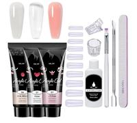 Gel de Extensión Poli - Piezas de Kit de Uñas | Suministros De Cuidado Personal | Extender El Juego De Gel , Vacaciones Nupciales, De Verano, Viajes Caseros, Bodas, Manicura Diaria
