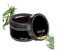 Gel de fijación firme, fórmula sin estilo con efecto de bloqueo de brillo, crema profesional para esculpir el cabello, diseño moderno, uso diario para looks formales casuales