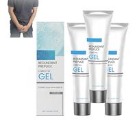 Gel de Fimosis Natural para Hombres, Gel Suavizante para Prepucio Redundante, Seguro e Indoloro, Suavizante Suave para Prepucio Apretado para Adultos y Adolescentes (3 Piezas)