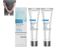 Gel de Fimosis Natural para Hombres, Gel Suavizante para Prepucio Redundante, Seguro e Indoloro, Suavizante Suave para Prepucio Apretado para Adultos y Adolescentes (2 Piezas)