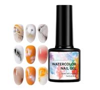 Gel de floración de uñas, esmalte de gel floreciente - 7 ml de esmalte de uñas transparente,Accesorios de belleza, efecto de propagación de suministros de arte de uñas para mujeres y niñas