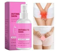 Gel de limpieza de piel sintética para mujer, 1,61 x 1,61 x 4,96 pulgadas Gentle & Refreshing Formula, Removal Spray for Private Care and Odor Extraction, Convenient as Daily Use
