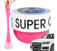 Gel de limpieza para interiores - Plastilina para coche, removedor de polvo | Detalle de plastilina, paño removedor de suciedad suave, herramienta práctica para el coche, práctico accesorio