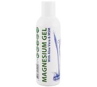 Gel de Magnesio con Aloe Vera y MSM | 6,76 onzas - 200ml | Cloruro de magnesio puro | Aloe Vera Orgánico | Probado por terceros | Heiltropfen®