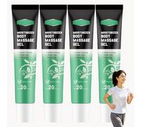 Gel de masaje corporal hidratante, gel de masaje revitalizado, mezcla de hierbas de absorción rápida, crema refrescante para relajación y equilibrio, tamaño portátil, masaje corporal diario (4
