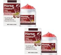 Gel de masaje para articulaciones y músculos, gel de masaje Swell Away, bálsamo de caballo extrafuerte y calentador, que promueve la circulación sanguínea